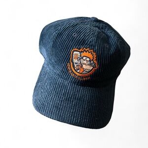 Naruto navy corduroy baseball cap #naruto #anime